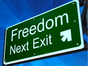 freedom exit
